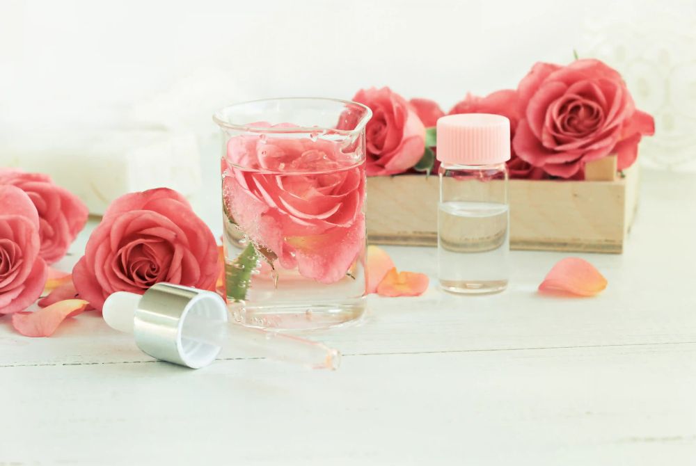 Tónico agua de rosas