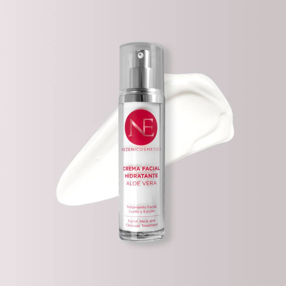 Crema facial áloe vera de Nezeni Cosmetics