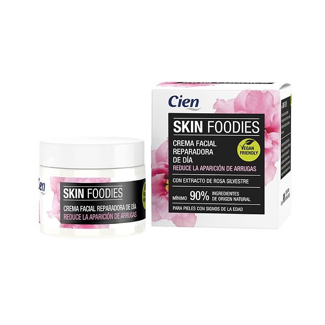 Crema facial antiarrugas de día de Skin Foodies