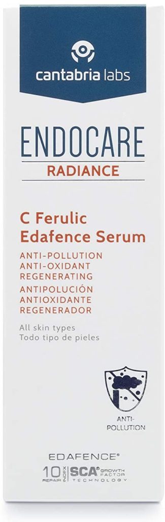 Sérum antipolución antioxidante Radiance C Ferulic Edafence de Endocare
